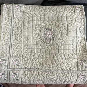 embroidered quilt